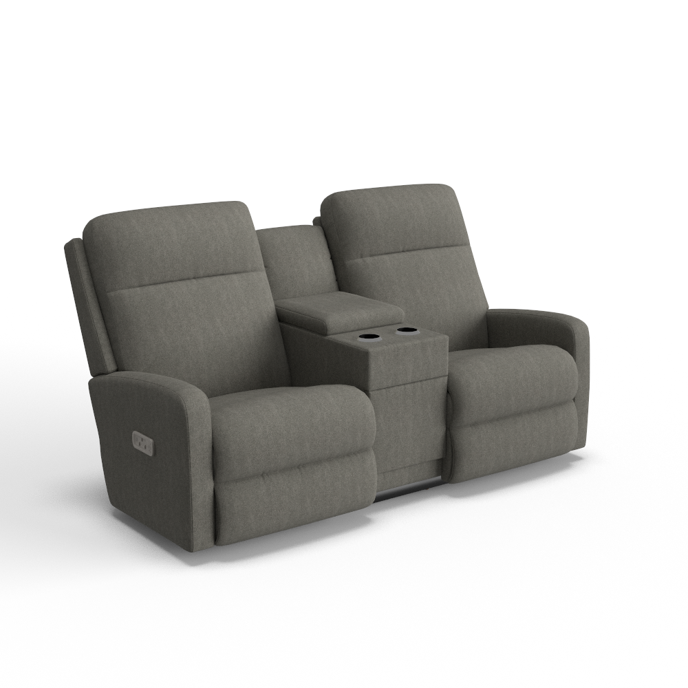 Finley Power Wall Reclining Loveseat w/ Headrest & Console